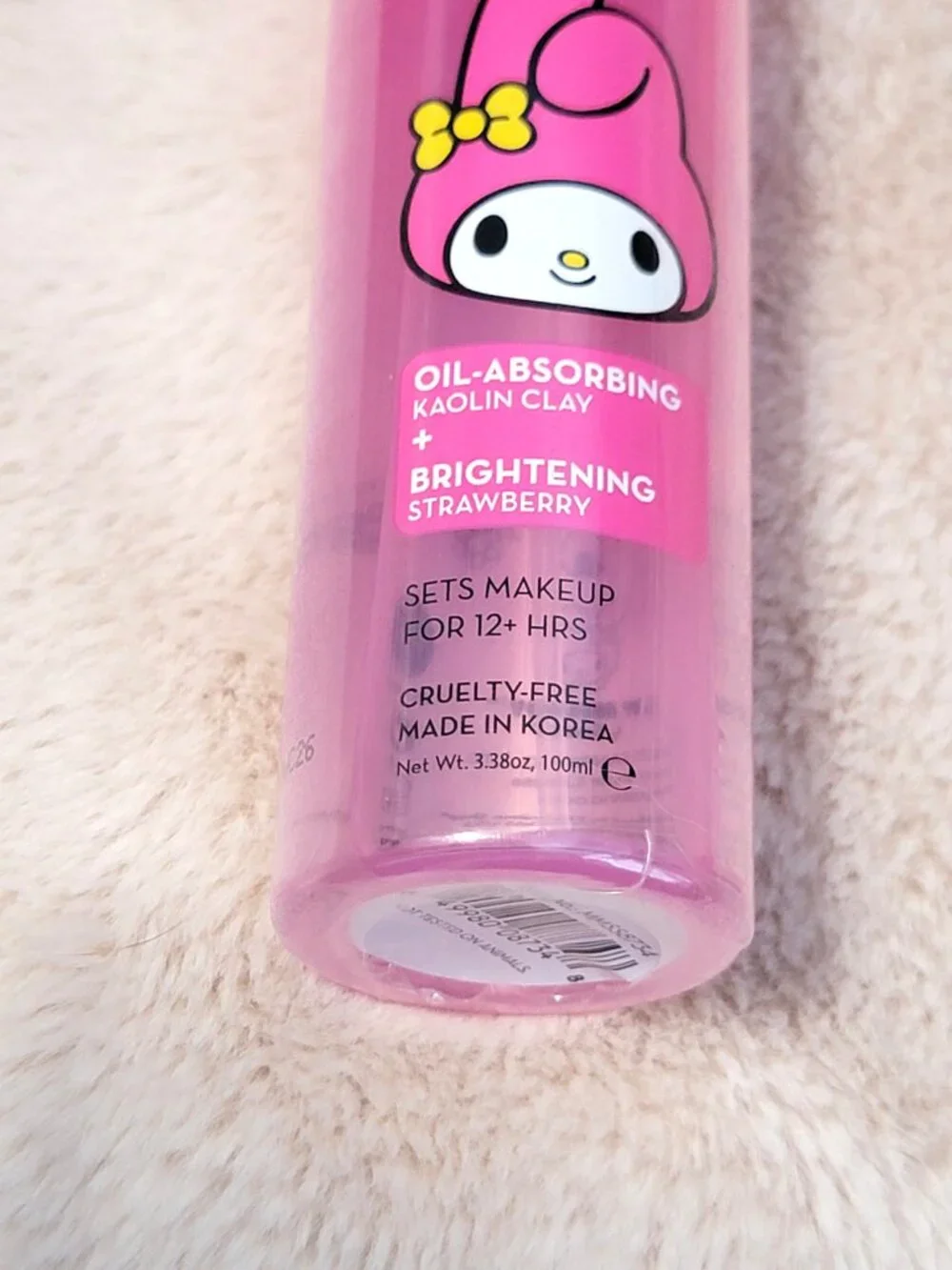 The Crème Shop x My Melody Long Last Setting & Oil Absorbing Prime Spray NEW #E